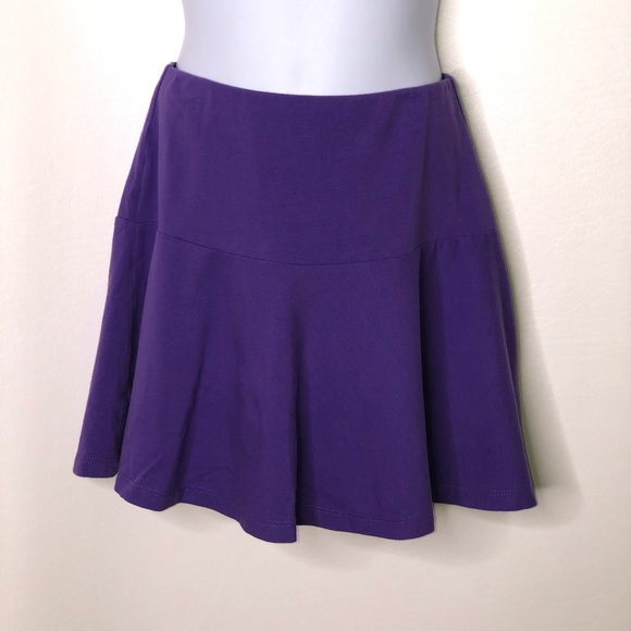 Lands end girls scooter skirt built in shorts - Picture 1 of 2